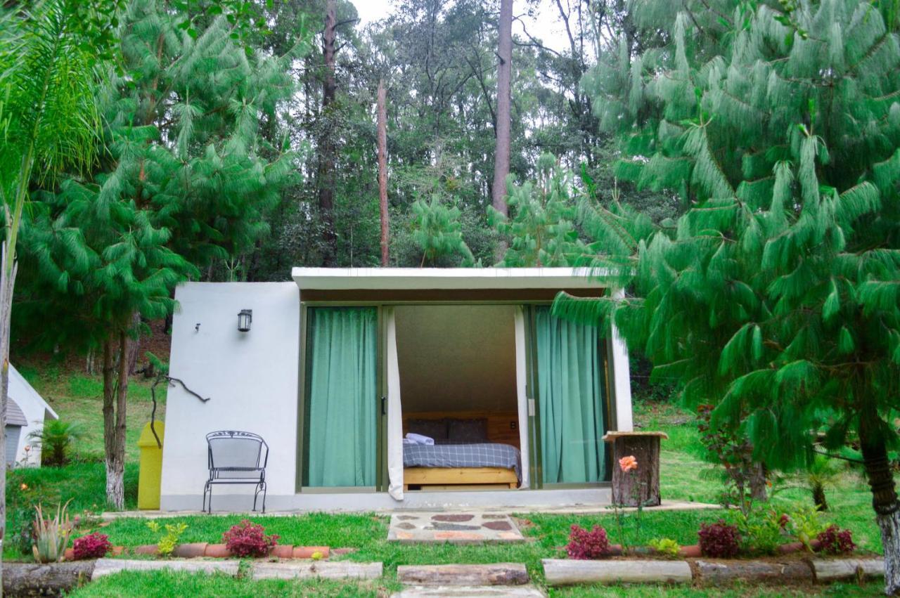 Romanticas Cabanas En Bosque Acaxochitlan Exterior photo
