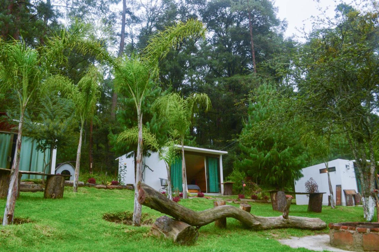 Romanticas Cabanas En Bosque Acaxochitlan Exterior photo