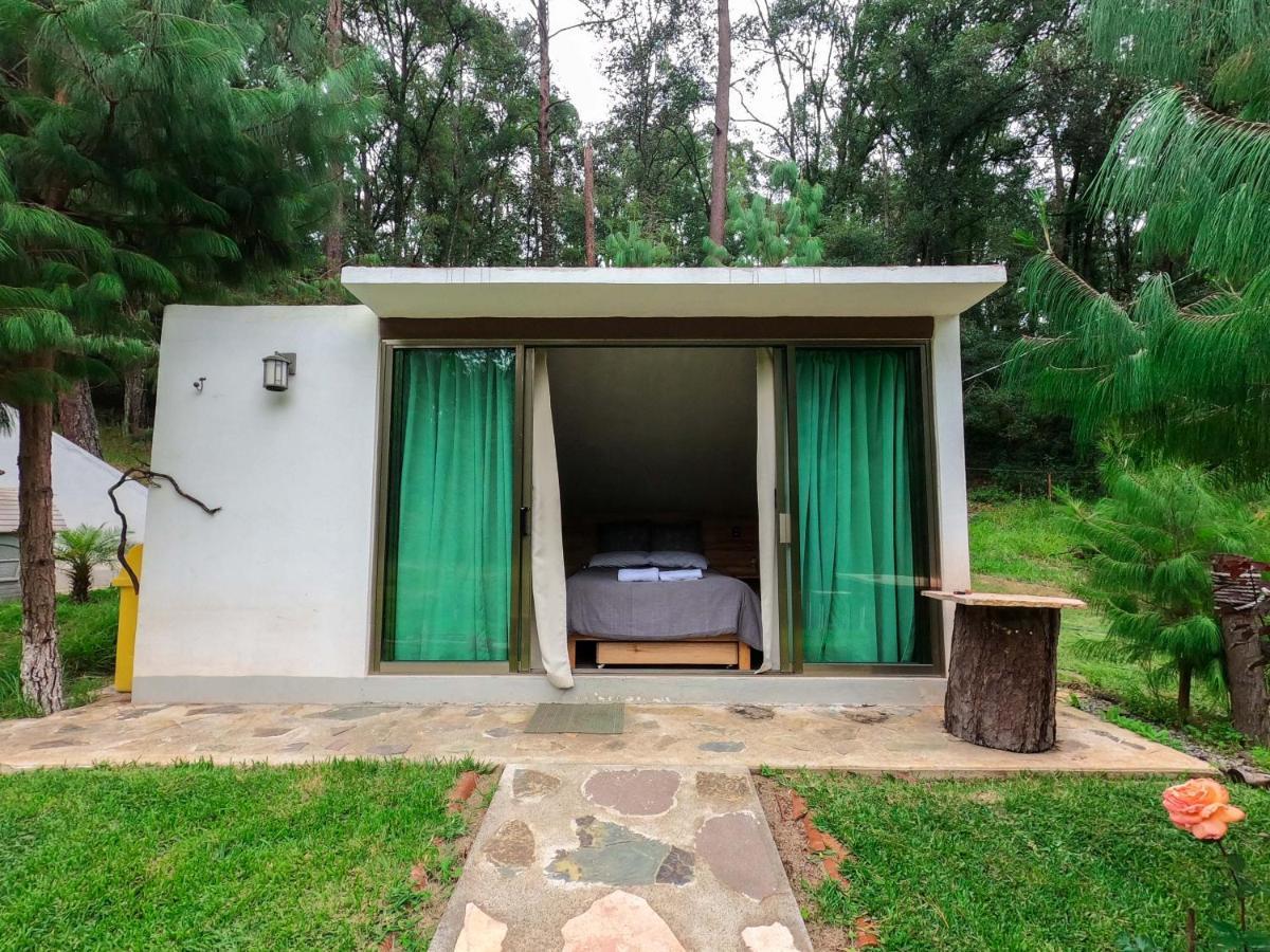 Romanticas Cabanas En Bosque Acaxochitlan Exterior photo